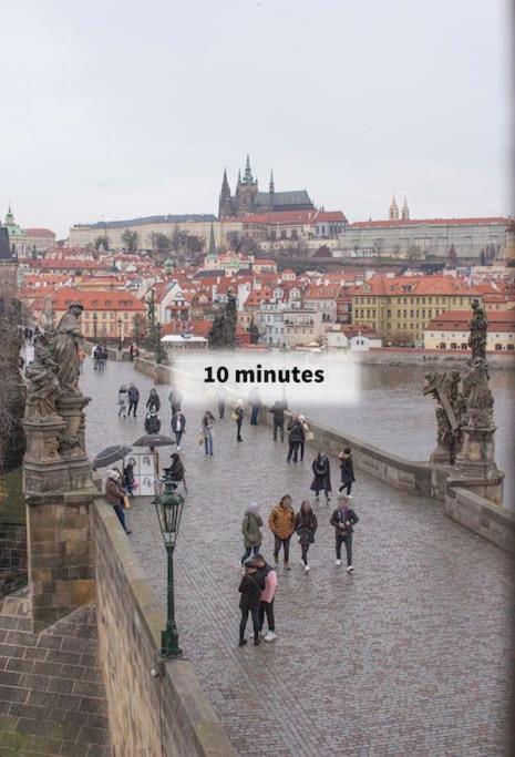 Balcony King 12 Min From Charles Bridge Apartamento